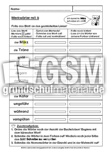 Merkwörter mit ä, Kl. 3.pdf